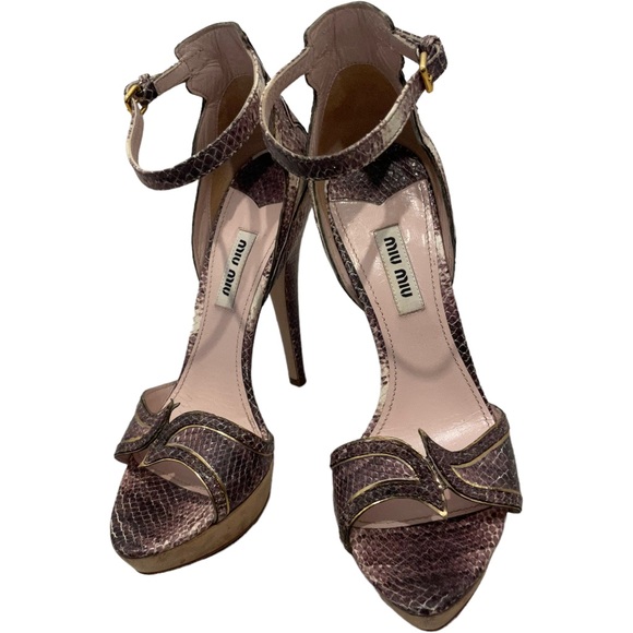 Miu Miu Platform Stiletto Heels - Picture 12 of 12